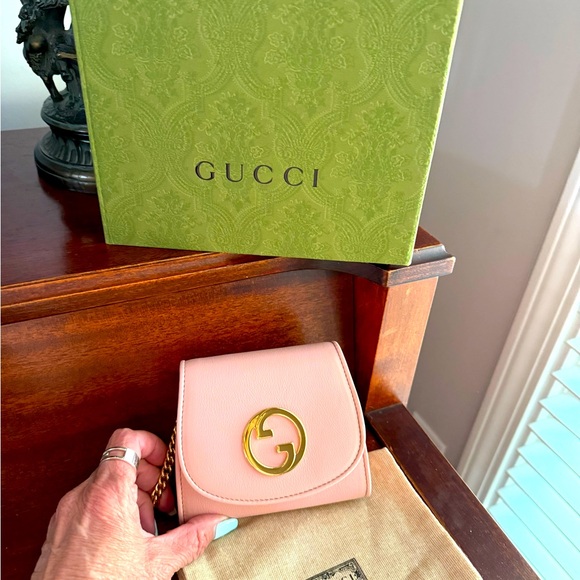 Gucci Pink Mini Bag with Signature Design - Picture 1 of 3